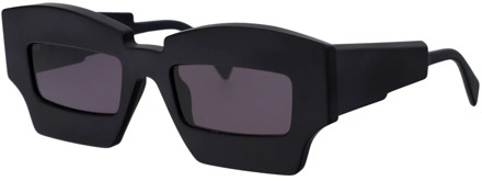Stijlvolle zonnebril met Maske X6 Kuboraum , Black , Unisex - 53 MM