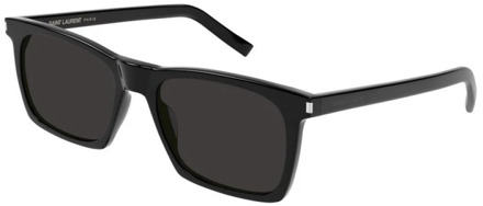 Stijlvolle zonnebril Saint Laurent , Black , Heren - 54 MM