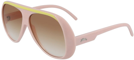 Stijlvolle zonnebril voor vrouwen Longchamp , Pink , Dames - 59 MM