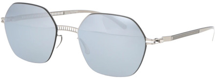 Stijlvolle zonnebril voor vrouwen Mykita , Gray , Dames - 53 MM