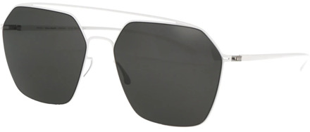 Stijlvolle zonnebril voor vrouwen Mykita , Gray , Unisex - 60 MM