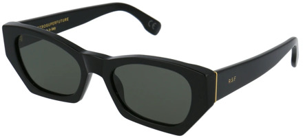 Stijlvolle zonnebril voor zonnige dagen Retrosuperfuture , Black , Heren - 54 MM