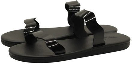 Stijlvolle zwarte sandalen met mini-platformzool Ancient Greek Sandals , Black , Dames - 40 Eu,38 Eu,36 Eu,37 EU