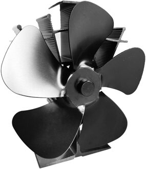 Stille 5 Blades Haard Kachel Fan Thermische Power Fan Houtkachel Fan Efficiënte Warmteverdeling Thuis Warmte Power Kachel fan
