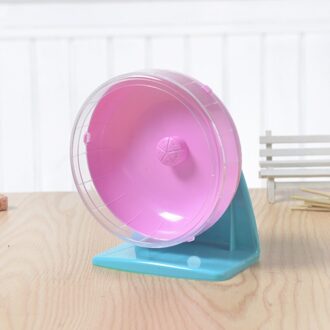 Stille Loopwiel Hamster Wheel Midden Wiel Kleine Hamster Speelgoed Loopwiel Beugel 16M poeder
