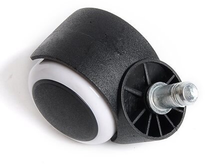 Stille Versterkte Meubelwielen 2 Inch Polyurethaan Universele Wiel Baas Stoel Wiel Bureaustoel Wielen