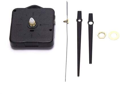 Stille Wandklok Mechanisme Mute Quartz Diy Wandklok Beweging Machine Zilver Handen Repair Kit Tool Vervangen Set Accessoires