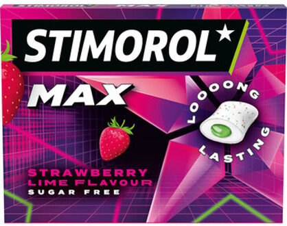 Stimorol Stimorol - Max Strawberry Lime 21 Stuks