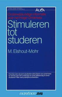 Stimuleren tot studeren - Boek M. Elshout-Mohr (9031506818)