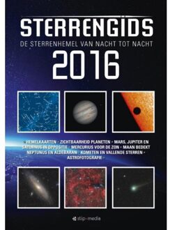 Stip Media Sterrengids / 2016 - Boek Erwin van Ballegoij (949211402X)