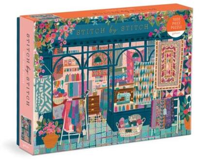 Stitch By Stitch 1000 Piece Puzzle -  Galison (ISBN: 9780735378452)
