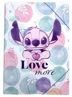 Stitch pastel elastomap a3, met rubber band
