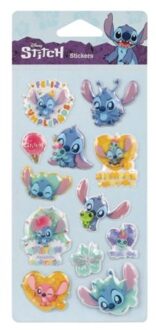 Stitch pastel stickers pop-up, colour