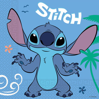 Stitch Servetten 33cm (20st) Multikleur - Print