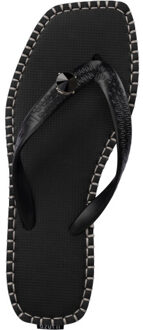 Stitched by s mid heel zwart - 37-38