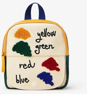 Stitching Flip School Bag For Boys and Girls Fun Small Color Backpack Shoulder Bag Children Bag Mini BAG