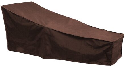 Stoel Stofkap Opbergtas Outdoor Tuin Patio Meubels Protector Waterdichte Stofdicht Stoel Organizer # J5s bruin