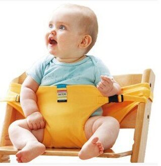 Stoel Voor Baby 'S Kindje Draagbare Stoel Seat Cover Voor Pasgeboren Feeding High Chair Security Sets geel