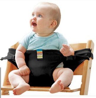 Stoel Voor Baby 'S Kindje Draagbare Stoel Seat Cover Voor Pasgeboren Feeding High Chair Security Sets zwart