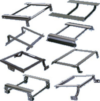 Stoelframe passend voor Volkswagen Golf V 2003-2008 & Seat Ibiza 6L 2002-2008 - excl. slede