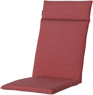 Stoelkussen Outdoor - Manchester Red - 120x50 - Rood