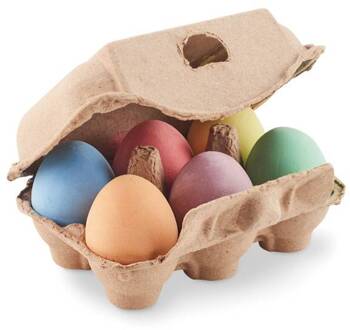 Stoepkrijt in Ei vorm