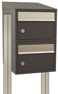 Stoer! Brickset 2-Hoog Met Dak Op Statief Antraciet - 40215065_1x2ds