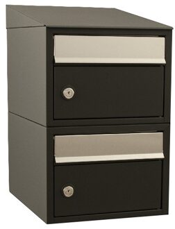 Stoer! Brickset 2-Hoog Met Dak Zwart - 40215070_1x2d