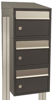 Stoer! Brickset 3-Hoog Met Dak Op Statief Antraciet - 40215065_1x3ds