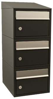 Stoer! Brickset 3-Hoog Met Dak Zwart - 40215070_1x3d