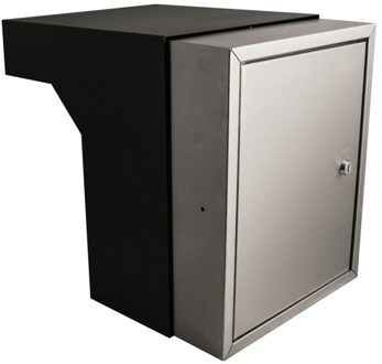 Stoer! Doorvoerkast Berlijn 40-55 Zwart/Inox - 45004230