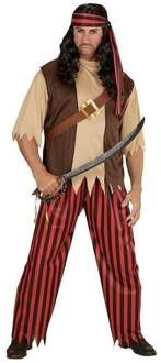 Stoer Piraten pak man