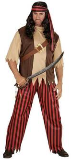 Stoer Piraten pak man