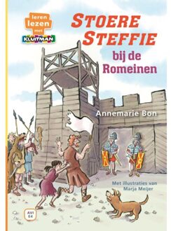 Stoere Steffie Bij De Romeinen - Lekker Lezen Met Kluitman - Annemarie Bon