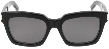 Stoere zonnebril Saint Laurent , Black , Dames - 54 MM