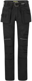 STØRVIK Cordura Canvas Werkbroek Heren Zwart - Maat 2XL - MARC