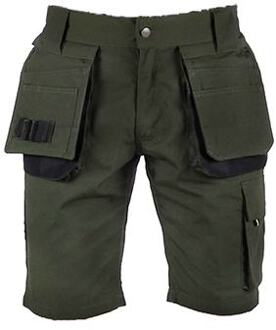 Størvik Job - Werkbermuda - 2XL - Olijfgroen
