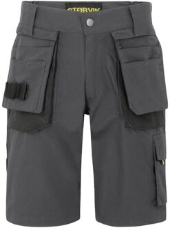 Størvik STØRVIK Korte Werkbroek Heren Antraciet Grijs - Maat L - JOB