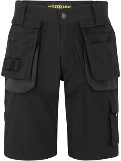 Størvik STØRVIK Korte Werkbroek Heren Zwart - Maat 2XL - JOB