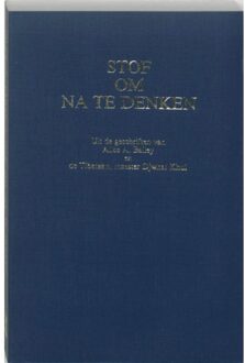 Stof om na te denken - Boek A.A. Bailey (9062717691)
