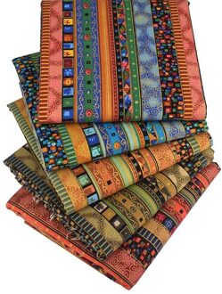 Stof Voor Diy Patchwork Naaien Afrikaanse Gedrukt Katoen Linnen Materiaal Voor Naaien Quilten Jurk Tas Baby & Kind Kleding