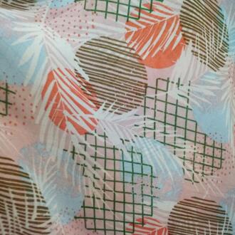 Stof Voor Jurk Strand Rok Chiffon DIY stof Palmblad Avondjurk Sjaal Blouse Shirt Materiaal 3