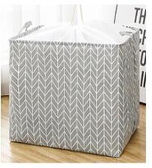 Stof Vouwen Opslag Wasmand Doos Rechthoek Tightable Organisator Kleding Ondergoed Speelgoed Quilt Grote 6