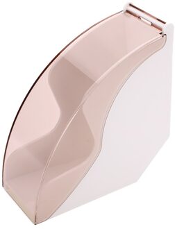 Stofdicht Koffie Filter Papier Opbergdoos Met Cover Hand Drip Koffie V60 Filter Papier Houder Rack Dispenser Gereedschap Stand Barista wit