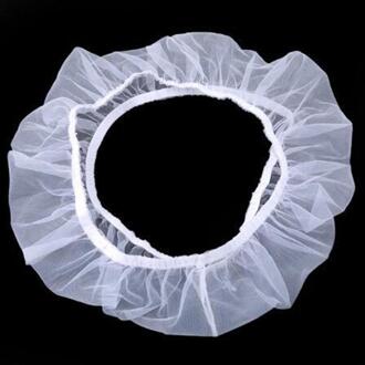 Stofdicht Vogelkooi Cover Nylon Mesh Vogelkooi Cover Shell Rok Netto Zaad Catcher Guard Luchtige Mesh Netto Papegaai Vogel kooi Cover wit