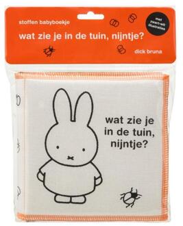 Stoffen Babyboekje, Wat Zie Je In De Tuin, Nijntje? - Dick Bruna