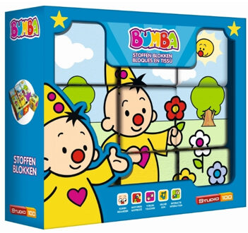 stoffen blokken - 9 stuks