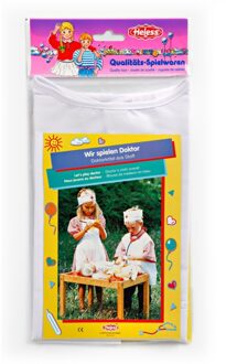 Stoffen Doktersjas Junior 48 Cm Wit