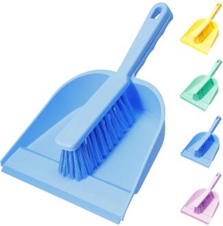 Stoffer en blik verschillende