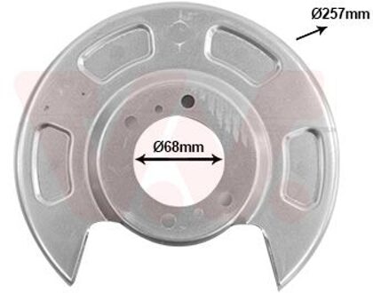 Stofschild Achter Links 8314373